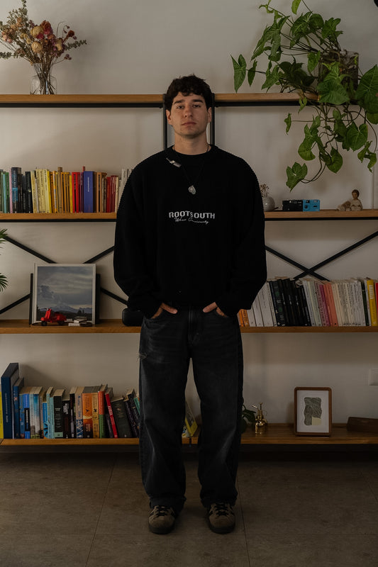 Black Knit Wear Conciously
