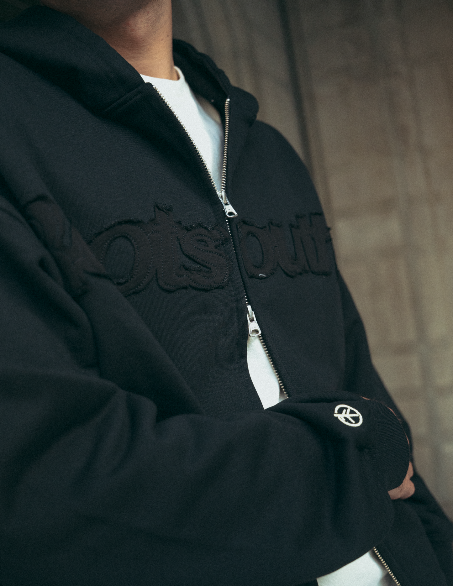 Black Zipper Layers