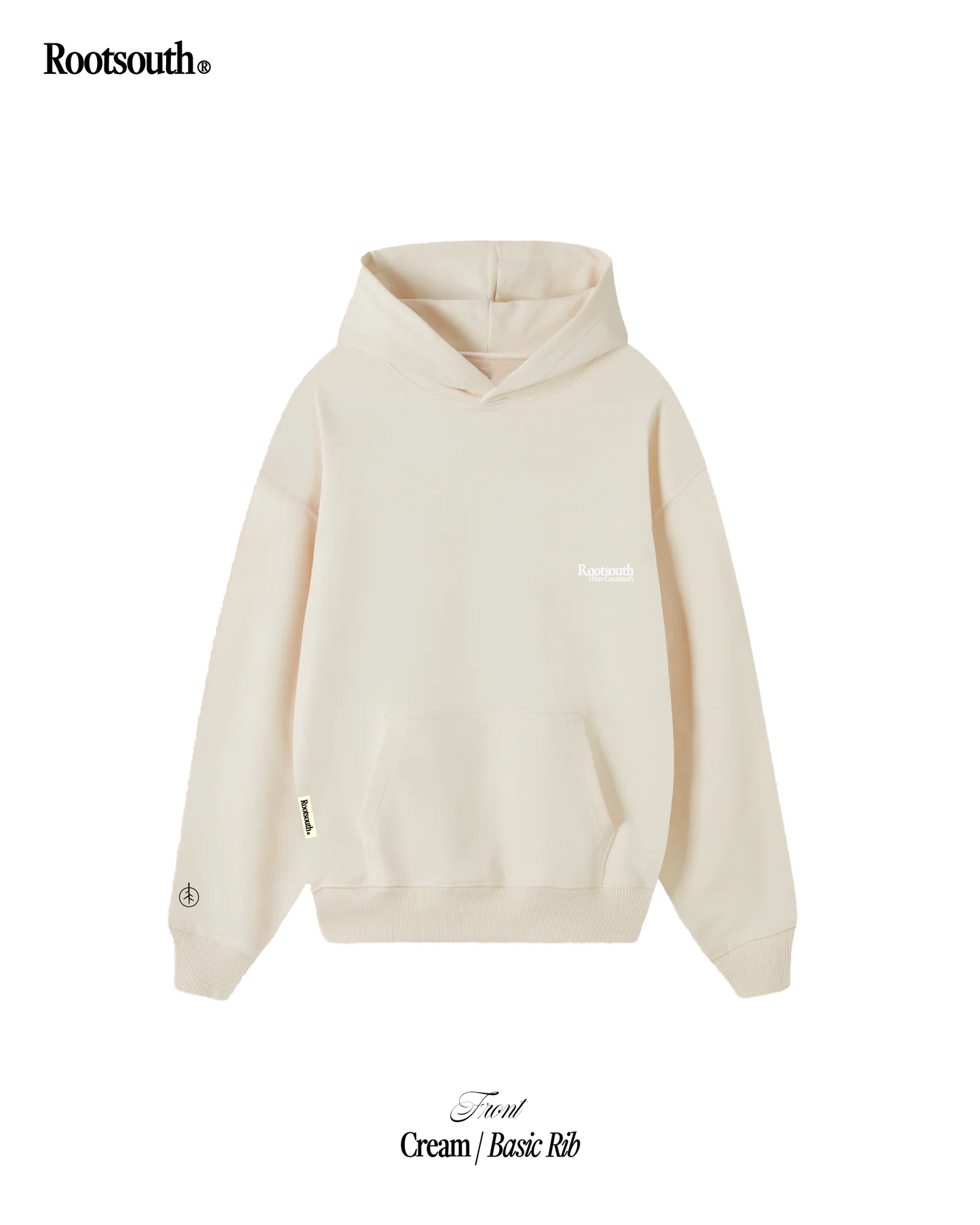 Cream Basic Rib