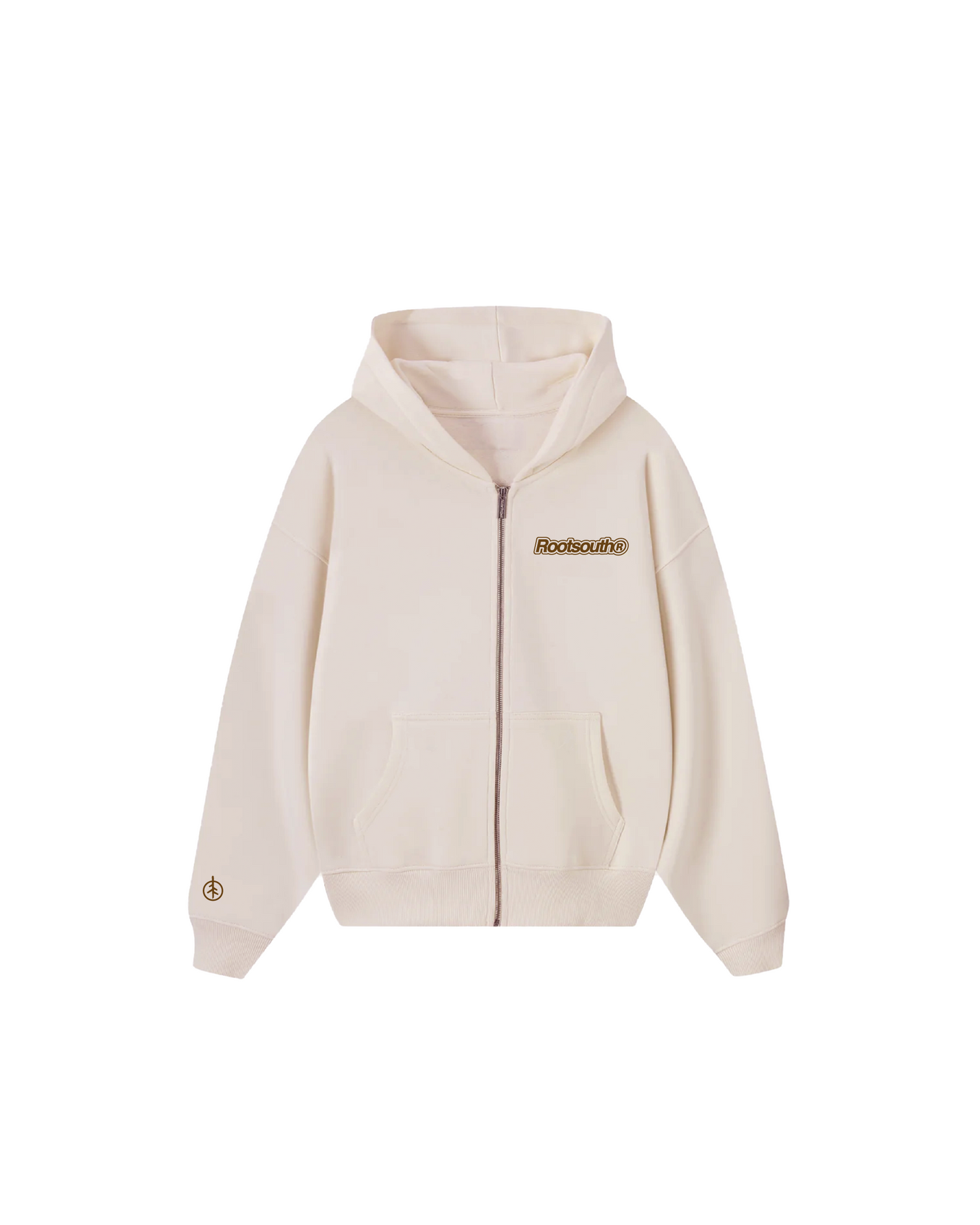 Cream Zipper Rootsouth Est