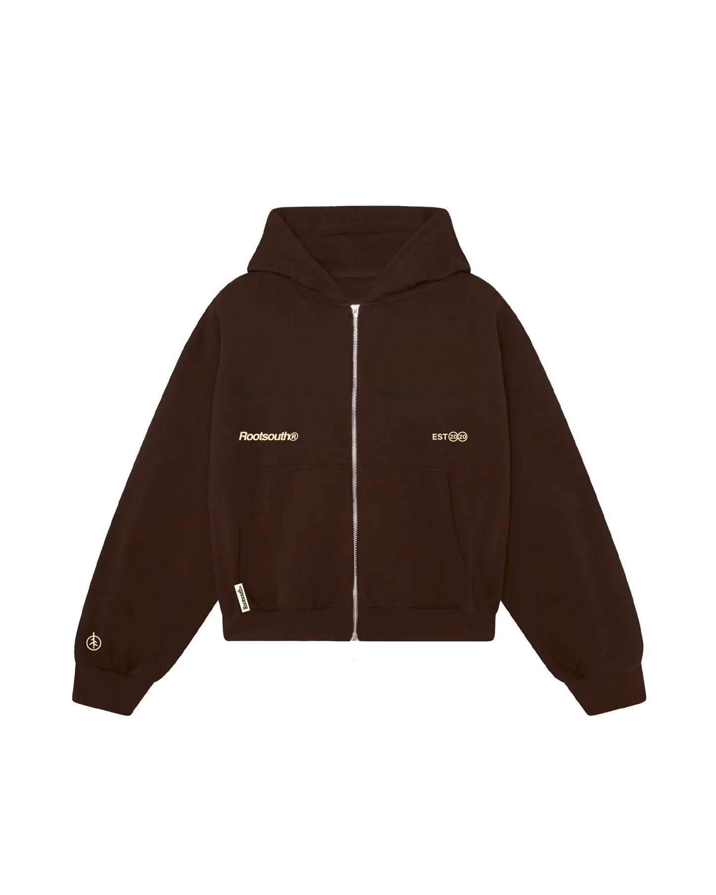 Chocolate Zipper Patch