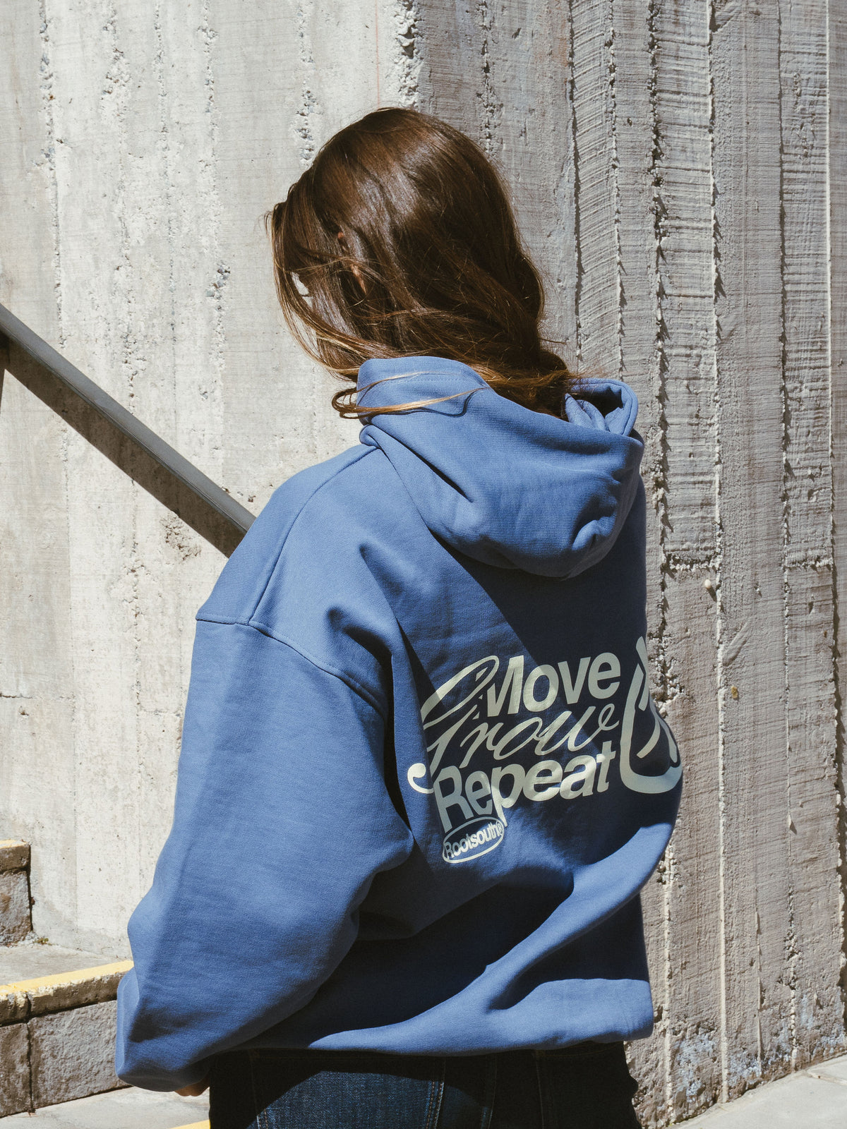 Navy Blue Move Grow Repeat