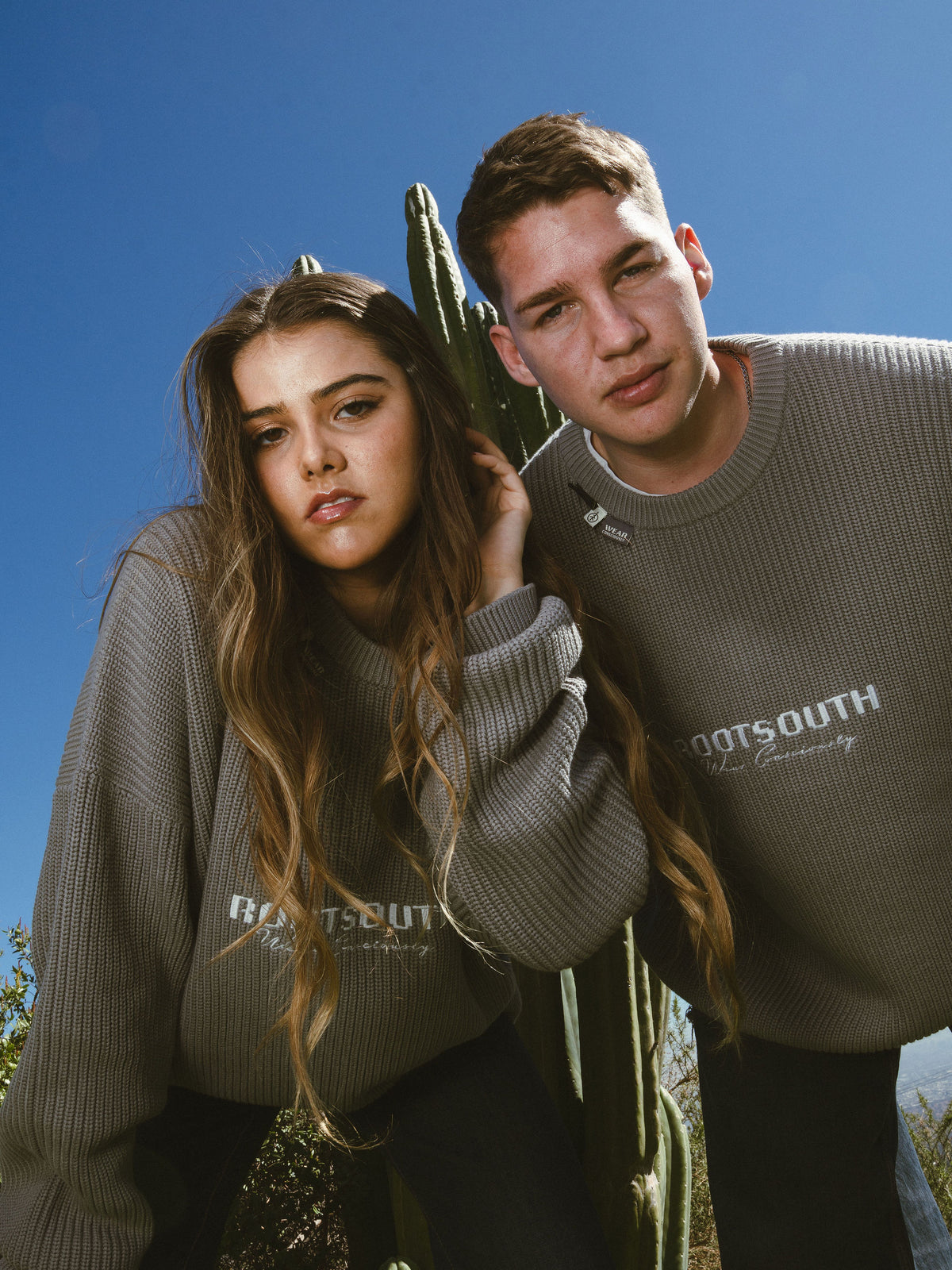 Gray Knit Wear Conciously