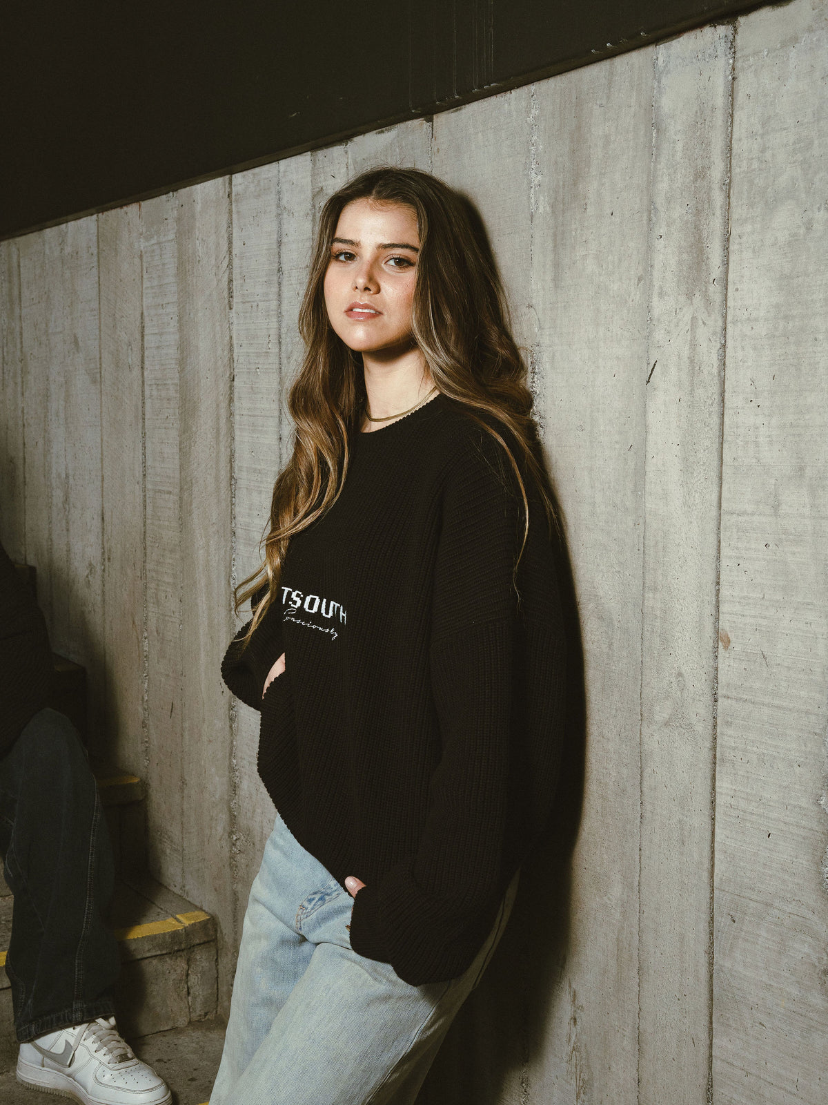 Black Knit Wear Conciously