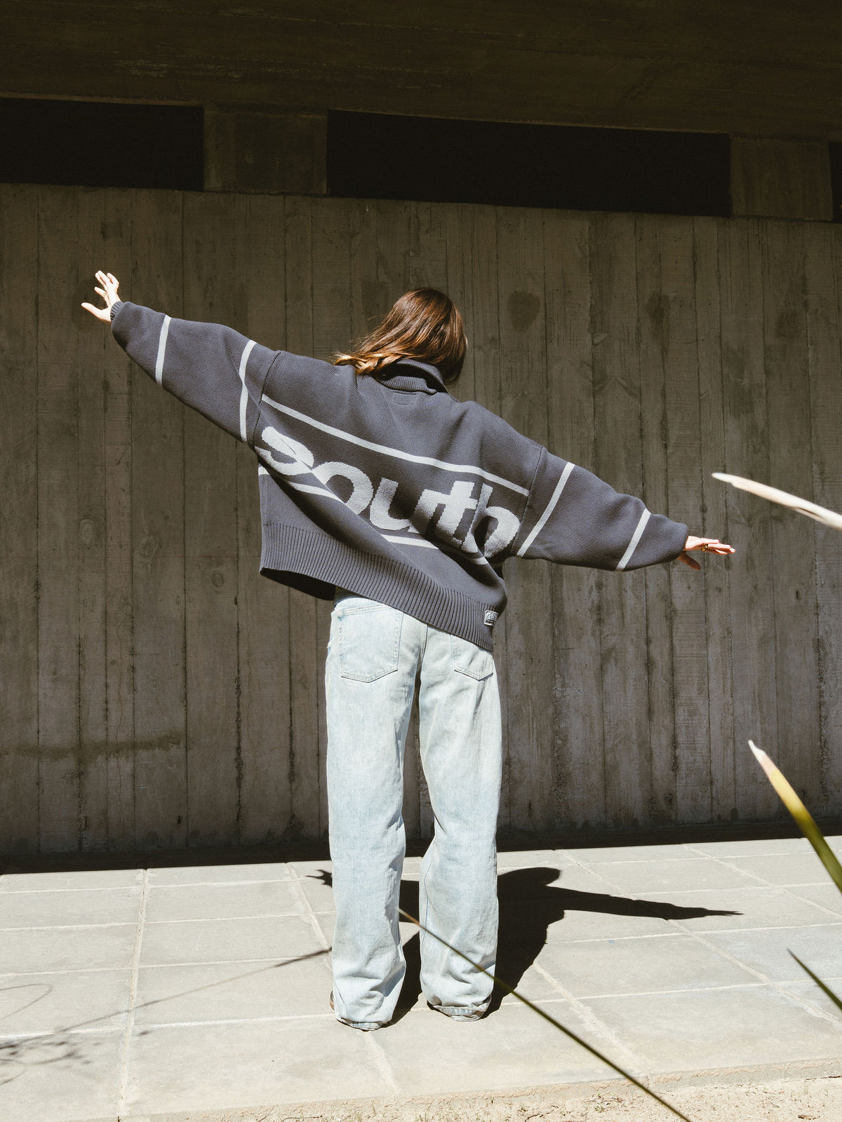 Steel Zip Knit