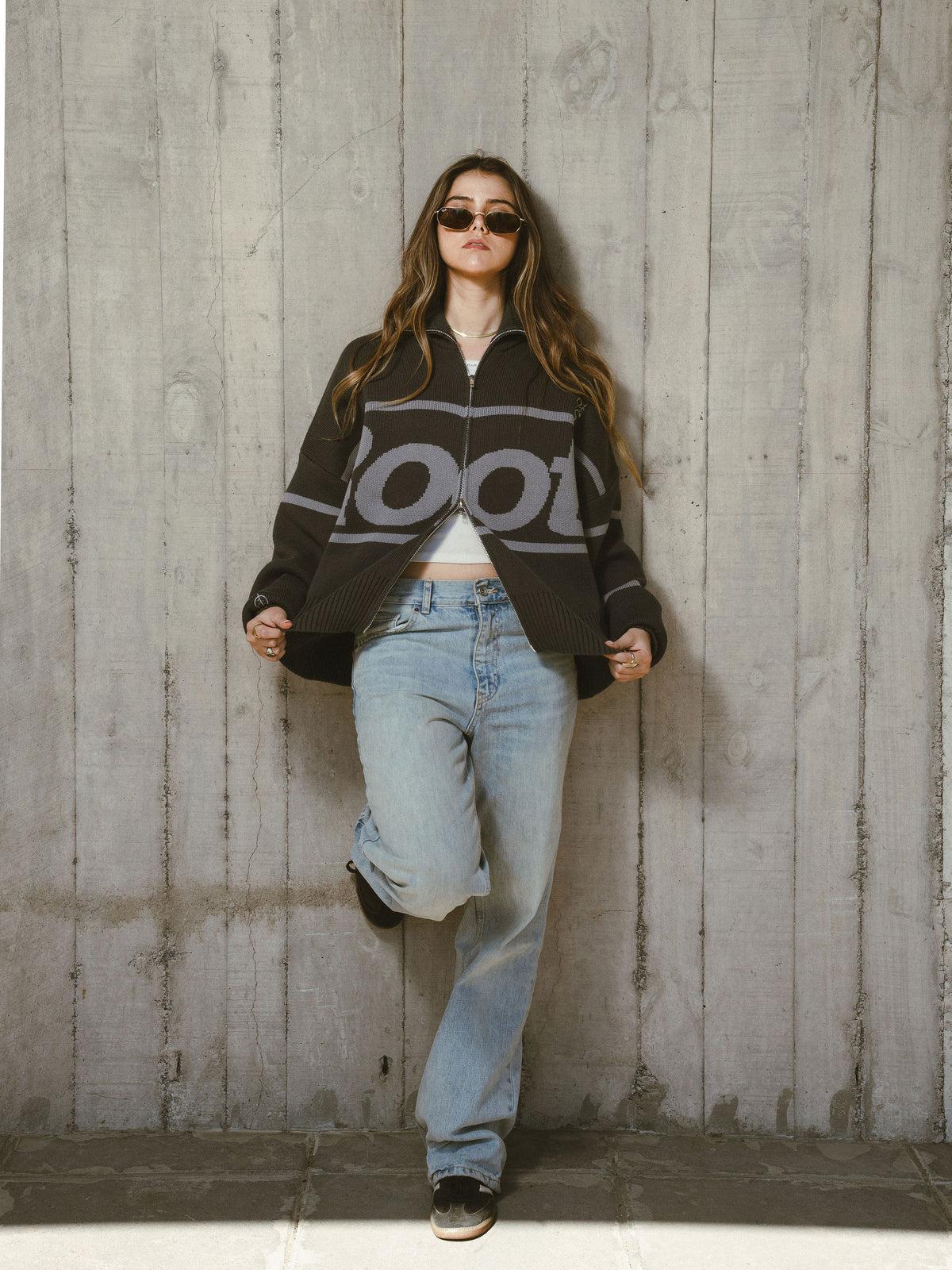 Steel Zip Knit