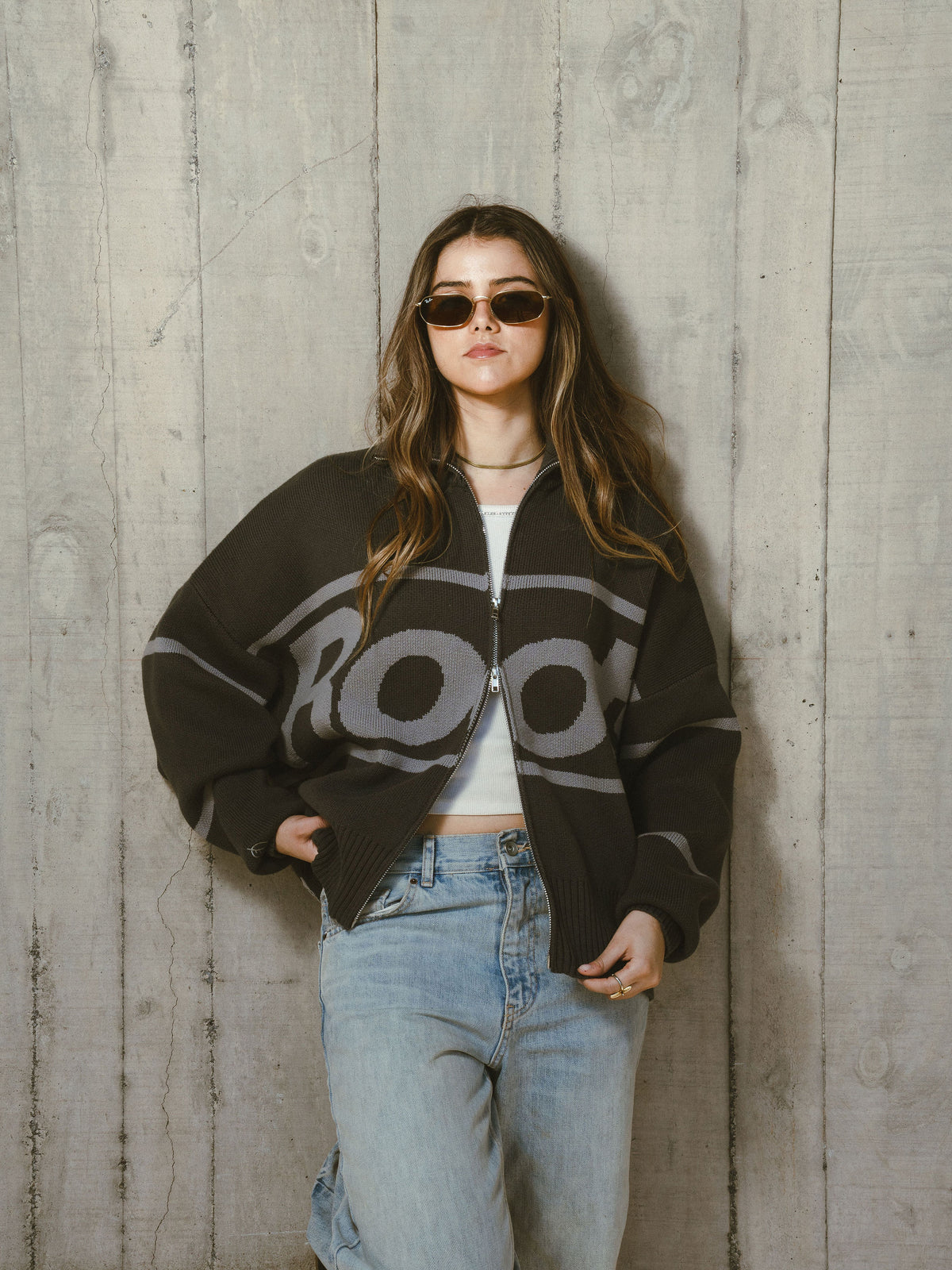 Steel Zip Knit