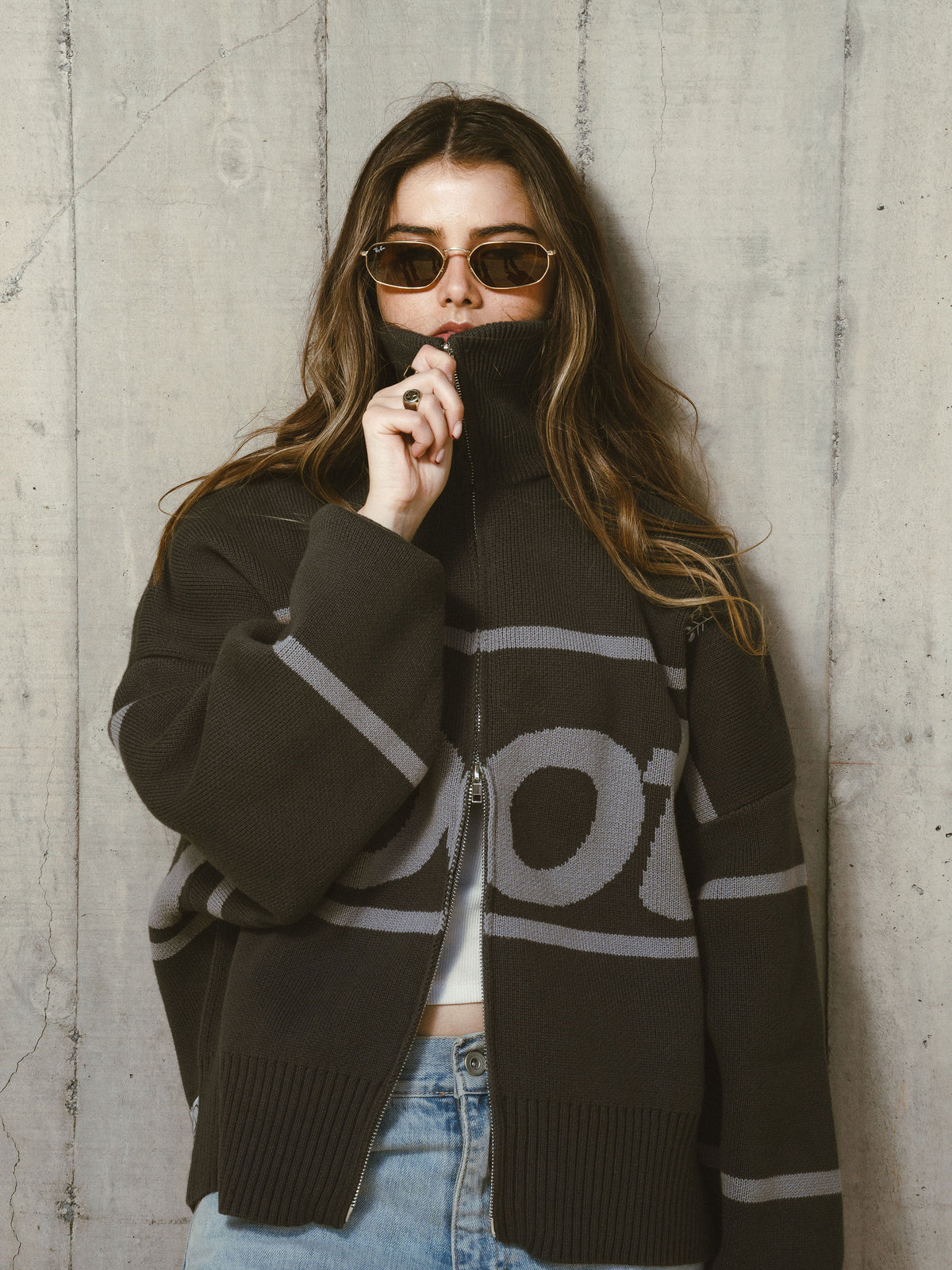 Steel Zip Knit
