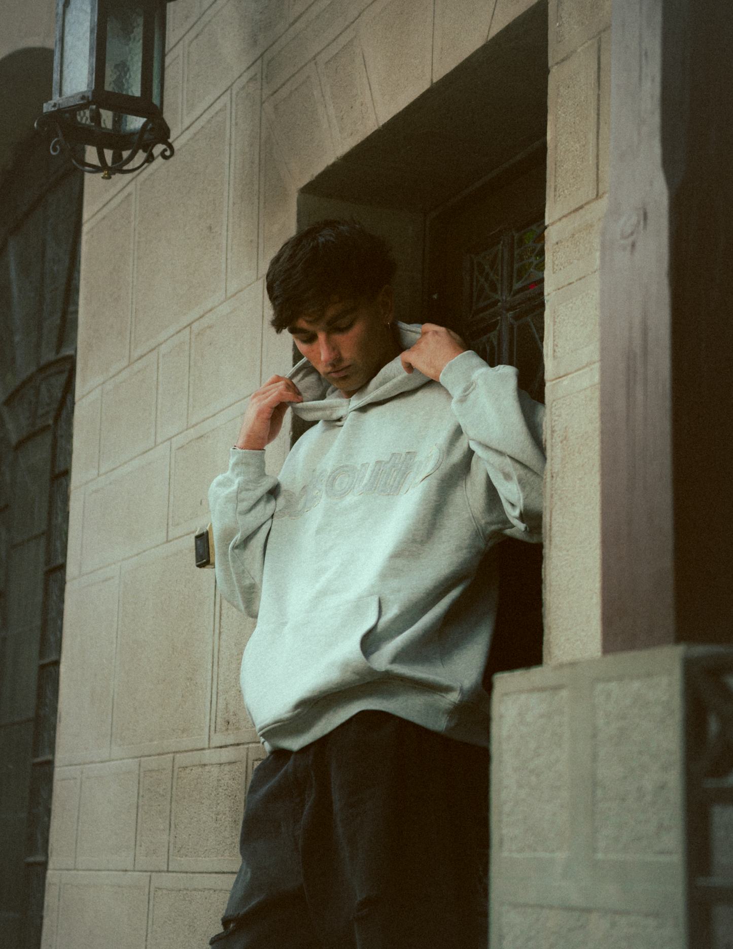 Melange Gray Front Layers