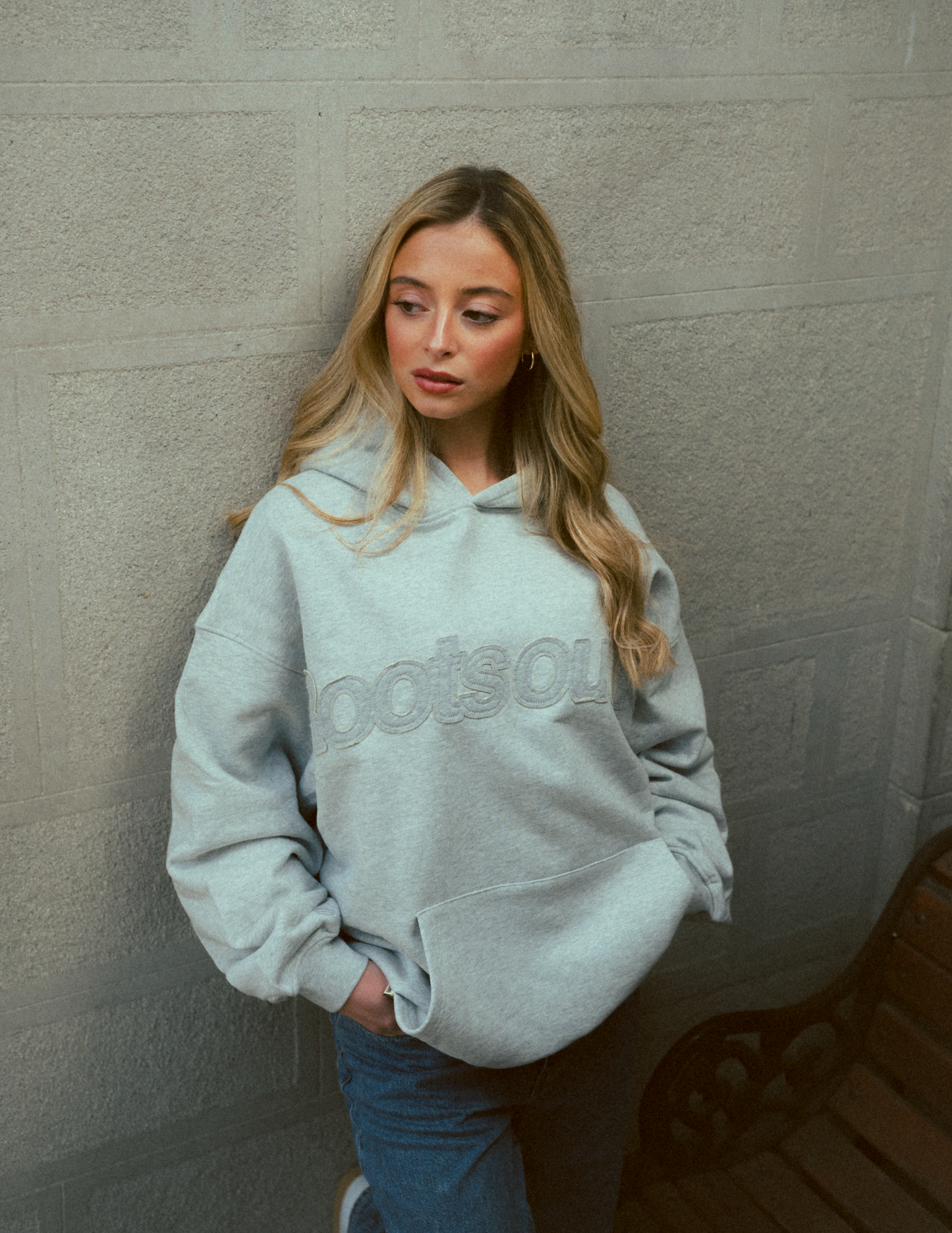 Melange Gray Front Layers