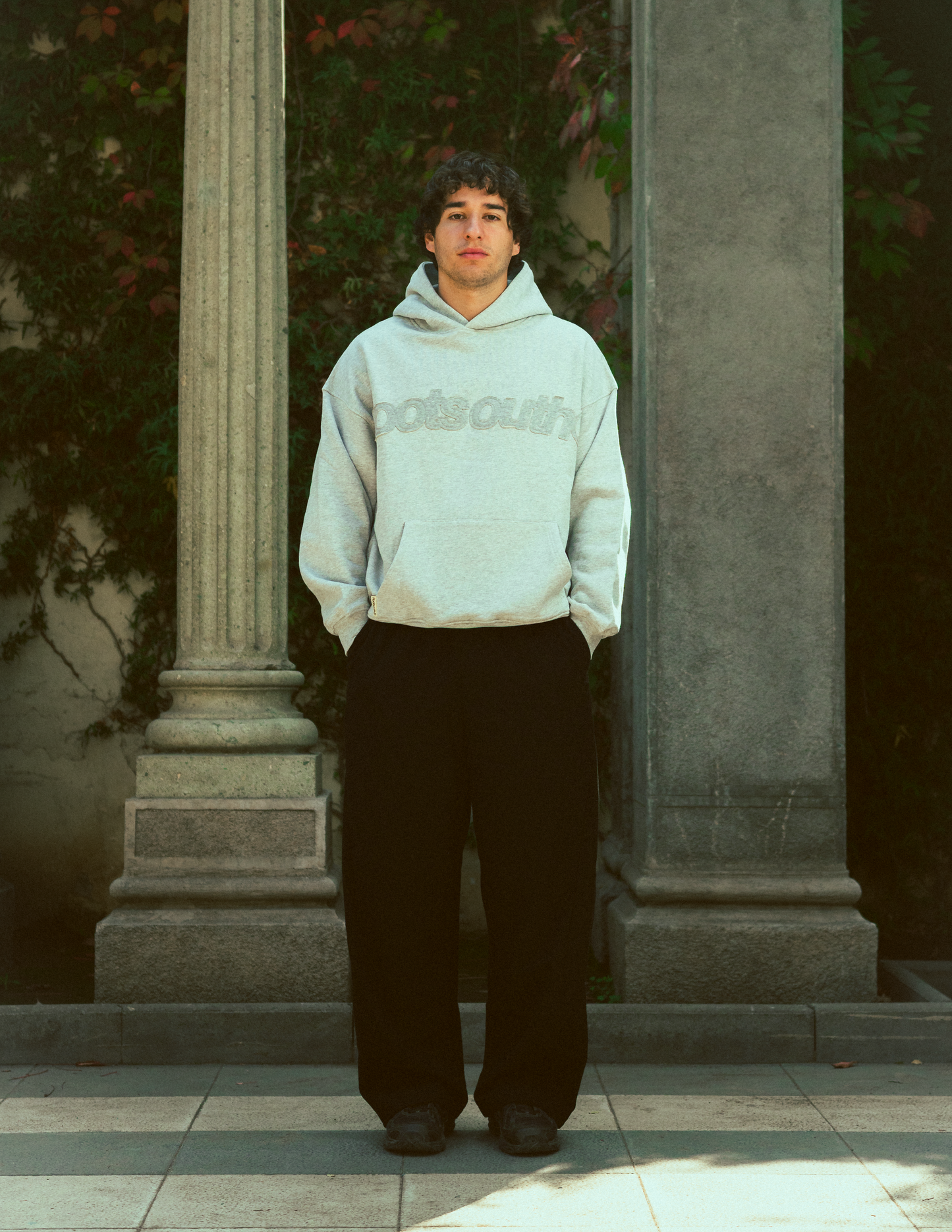 Melange Gray Front Layers