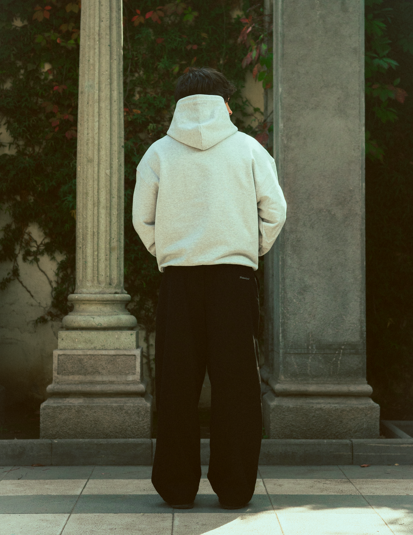 Melange Gray Front Layers