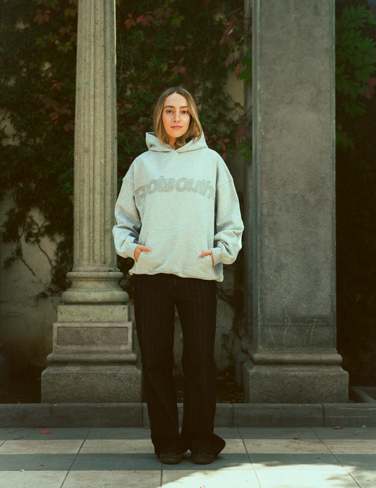 Melange Gray Front Layers