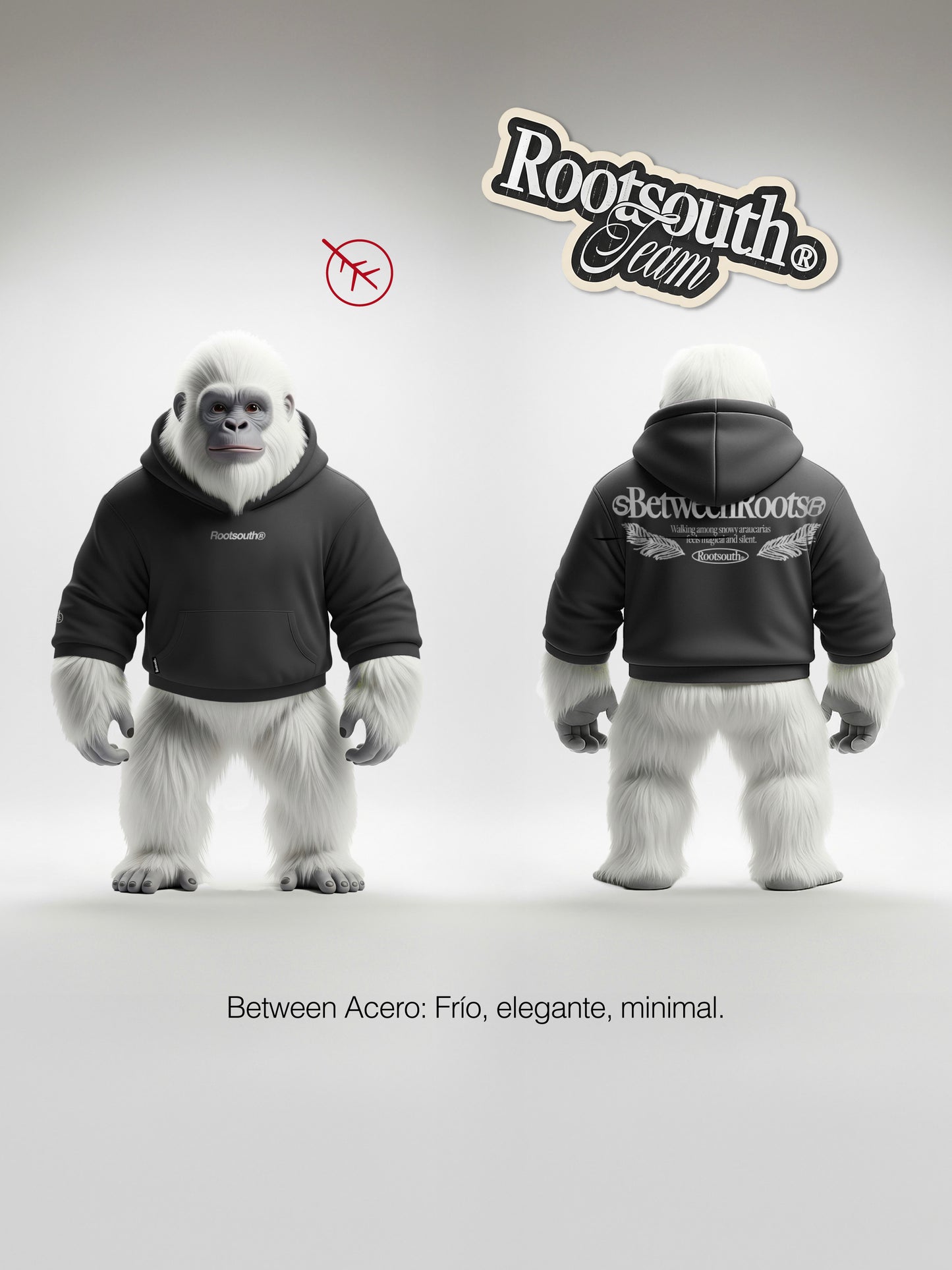 Between Roots Dark Grey
