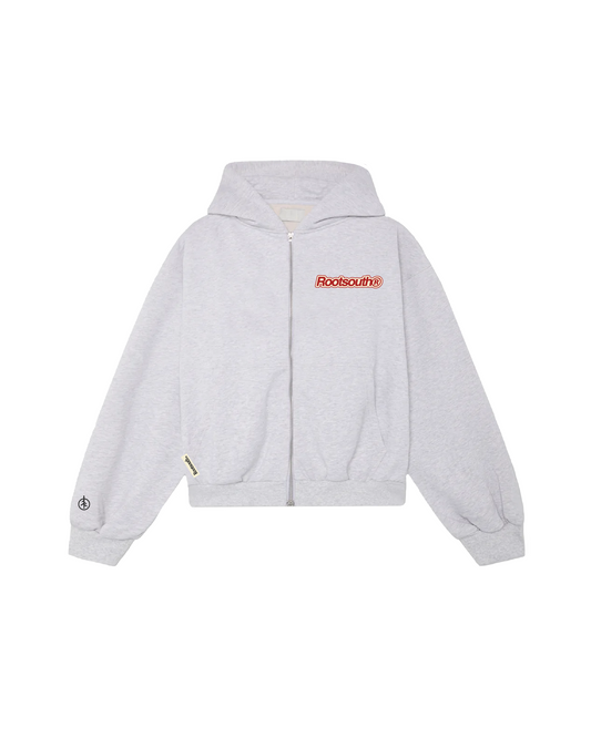 Melange Gray / Zipper Patch