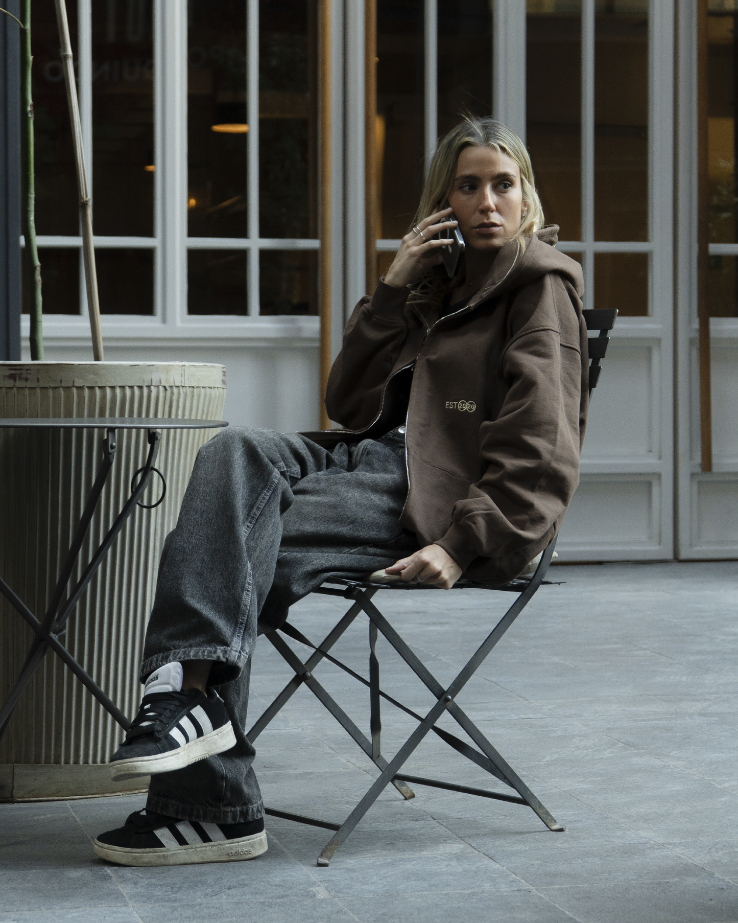 Chocolate Zipper Patch