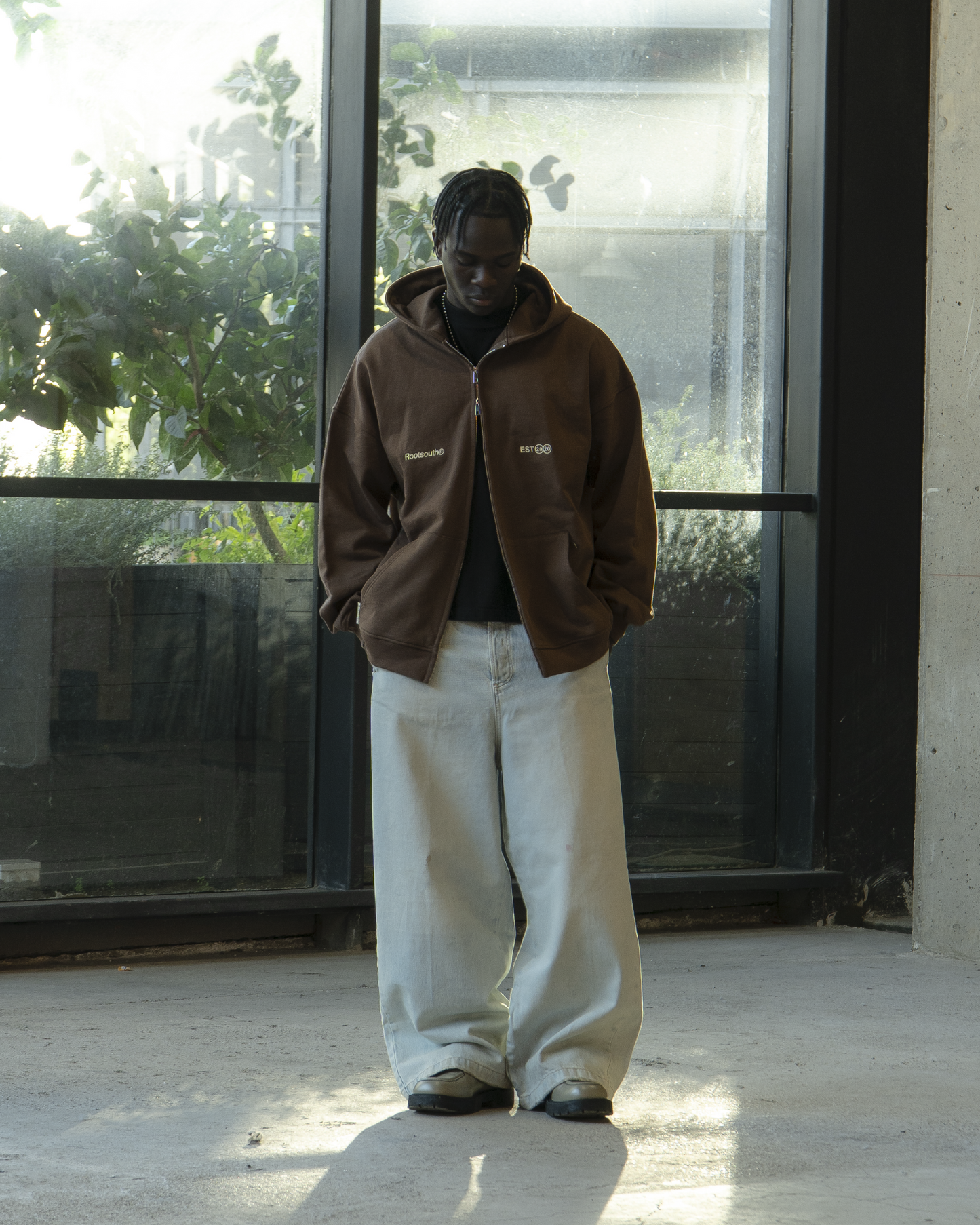 Chocolate Zipper Patch