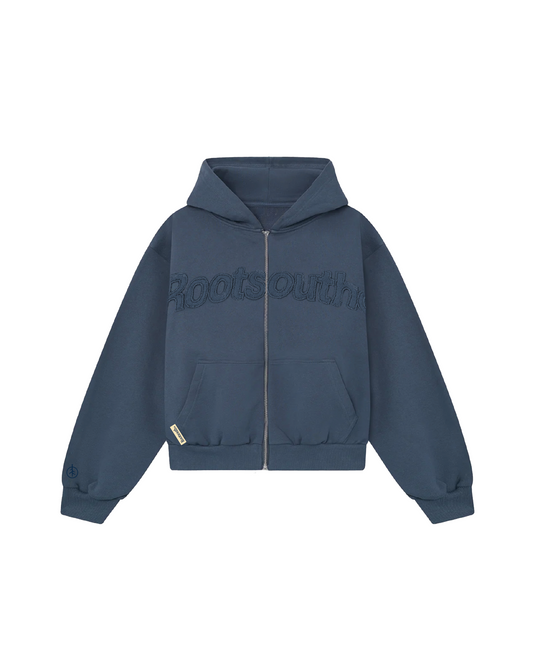 Navy Blue / Zipper Layers